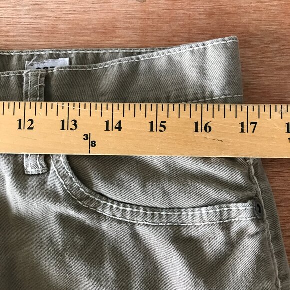 BKE Casuals Carter Jeans Men 33x30 Beige Low Rise Straight Leg Stretch Skater - Picture 11 of 13